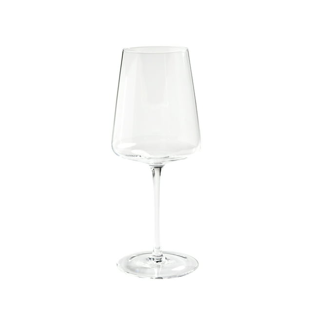 Clear Flared Red Wine Glass with Stem -4 Pcs Clear Flared Red Wine Glass with Stem -4 Pcs